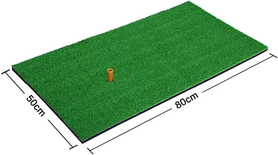 Hankyky Golf Mat | Golf Hitting Mat Attack with Practice Hitting Mat Rubber Tee Holder | Portable Driving, Chipping, Training Aids for Backyard