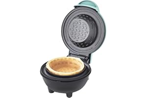 Waffle Cone Maker,Even Heating 350W - Waffle Maker for Ice Cream Cone Bowls | for Birthday Christmas Party Holiday Homemade D