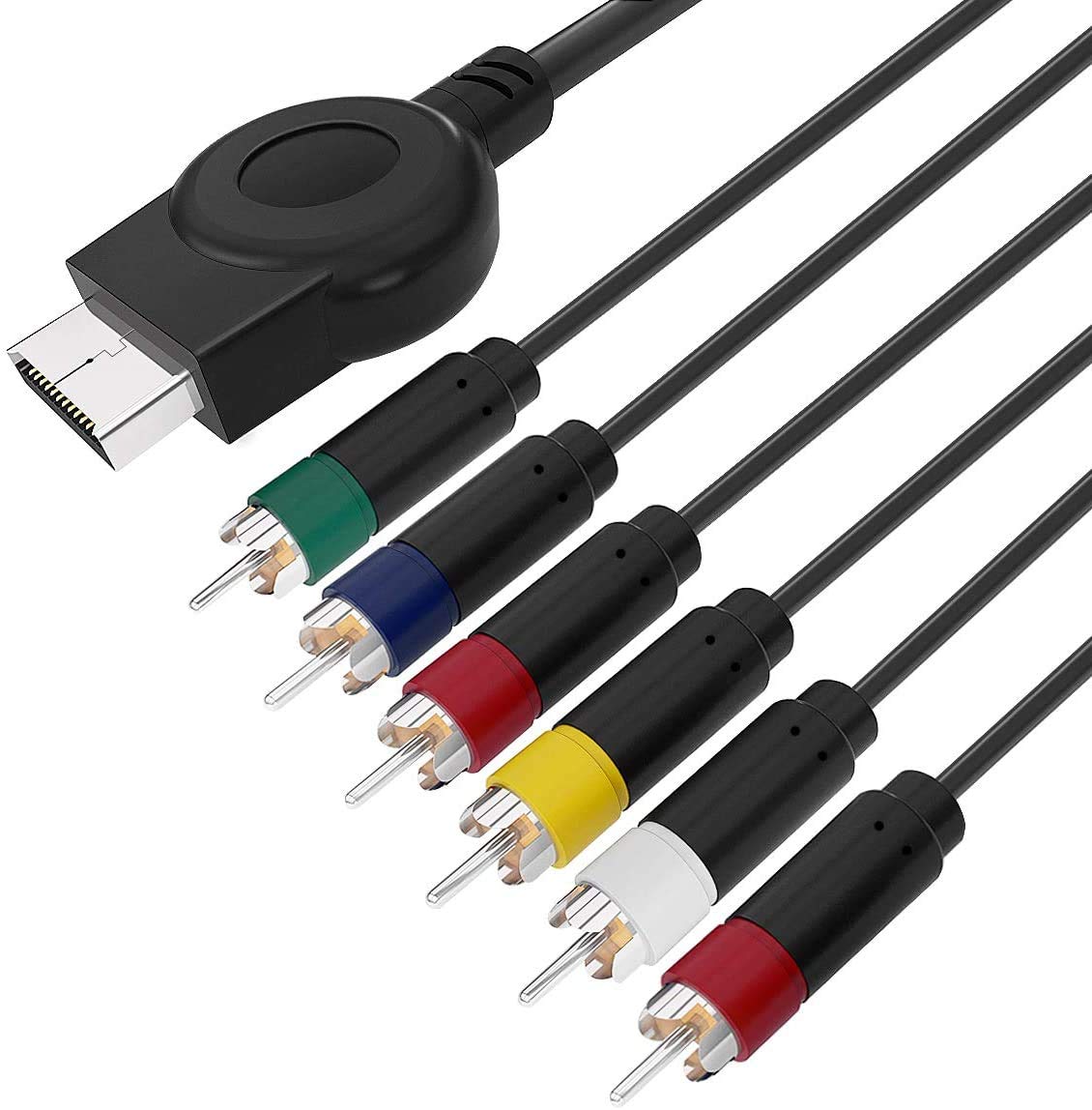 PS2/ PS3 AV Multi Out to Component Video Audio Cable，1.8M