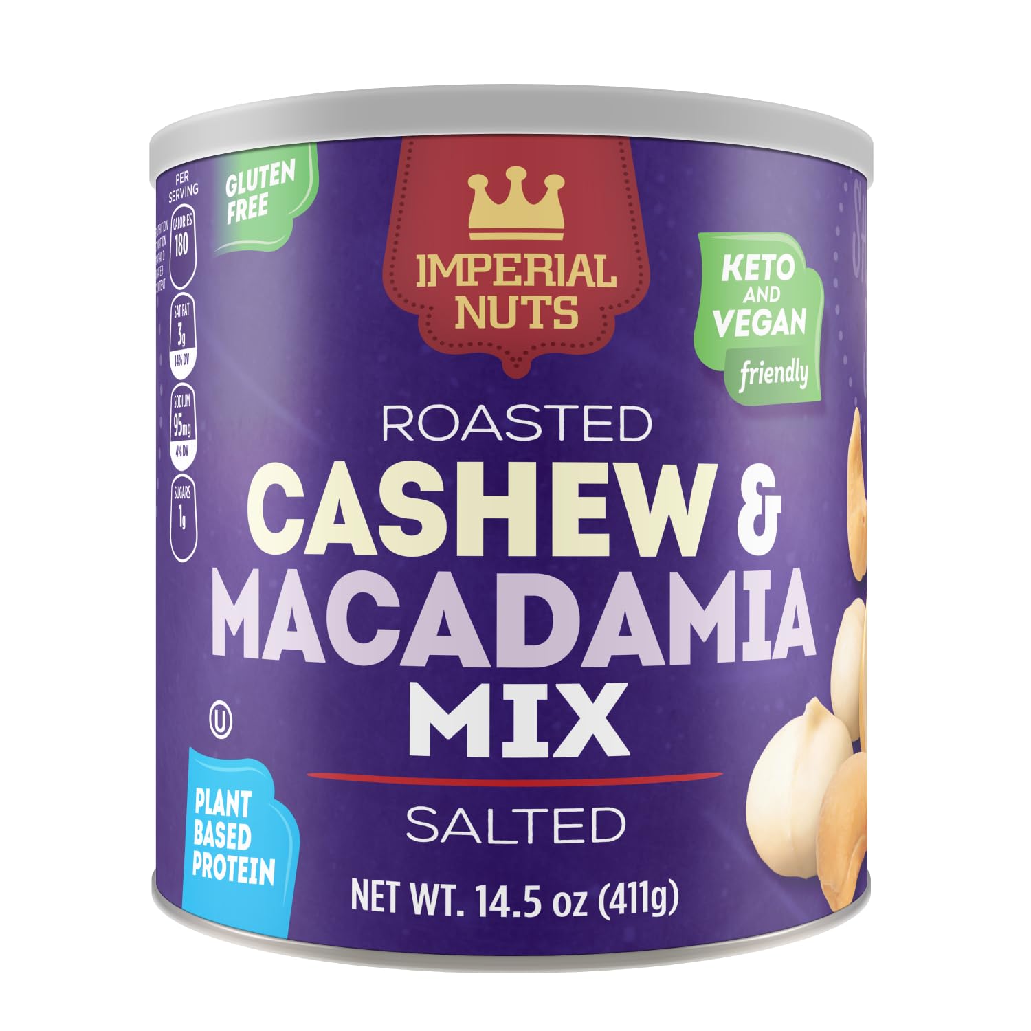 Imperial Nuts - Macadamia Nuts Oil Roasted Roasted