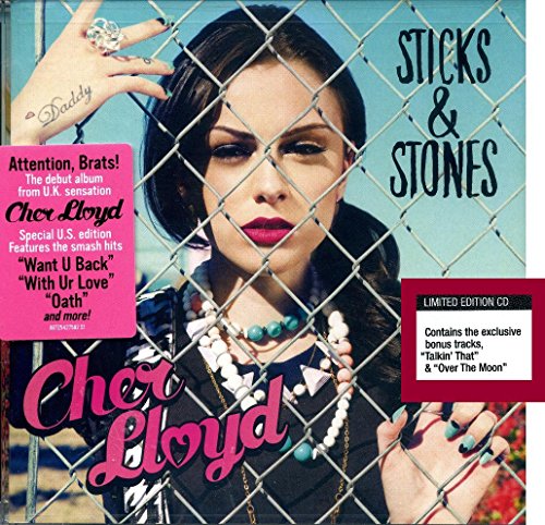 BECKY G - Cher Lloyd - Sticks & Stones Limited Edition Cd Includes Bonus Tracks 