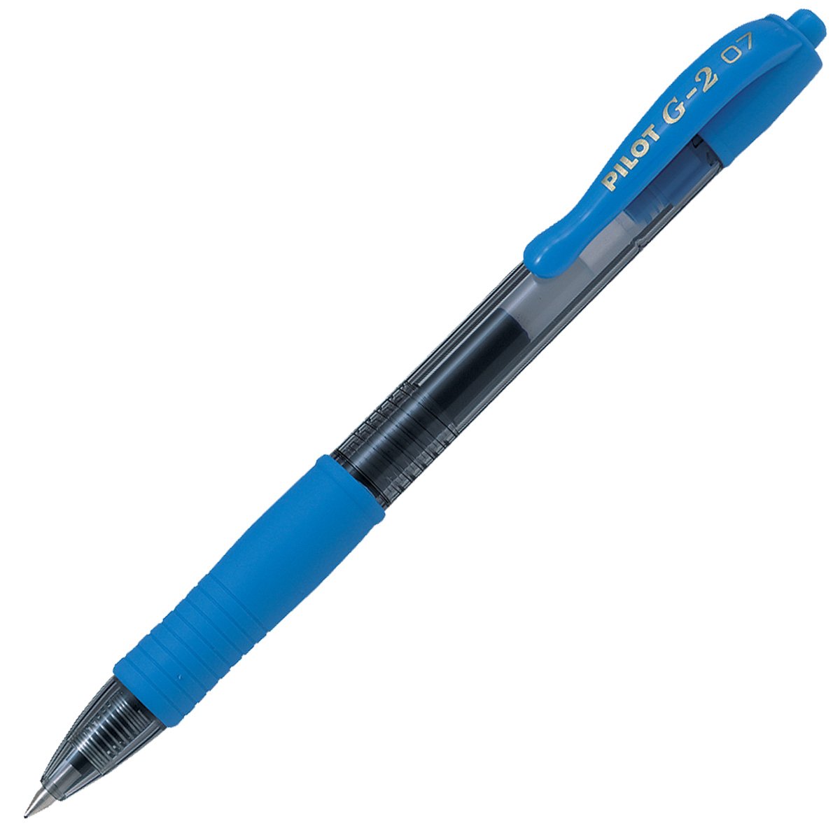 Pilot G207 Fine Gel 0.7mm Rollerball Pen - Sky Blue (Pack of 12) — image 1