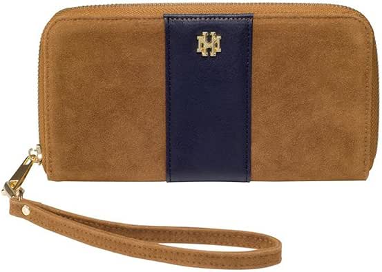 Mark & Hall Black and Camel Colorblock Wristlet (Hallmark): Handbags