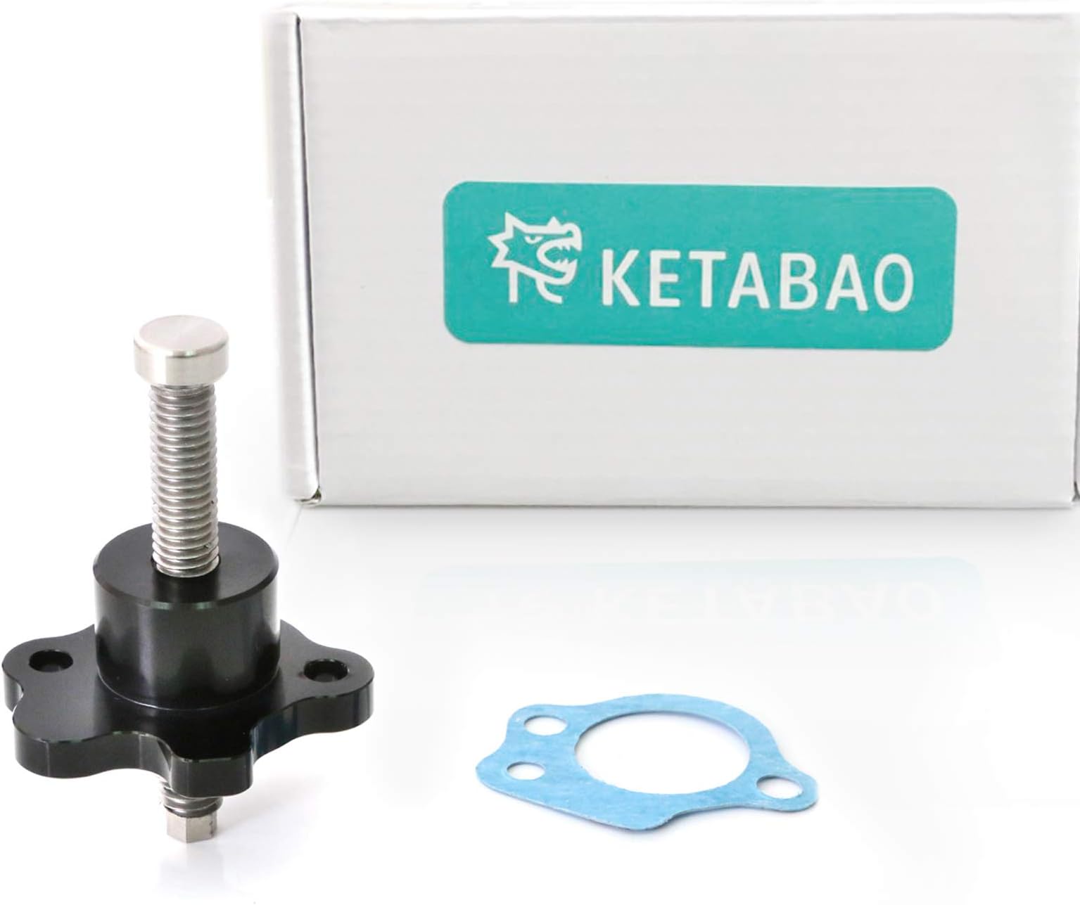 KETABAO Black Billet Cam Chain Tensioner Adjuster Compatible with YZF R1 2009-2014 2011 2012 2013 2014 09 10 11 12 13 14