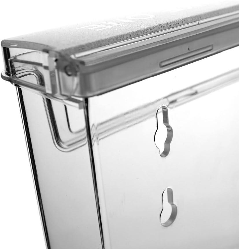 Zeigis® DIN Long Brochure Box Brochure Holder Flyer Holder Transparent Acrylic Portrait Weatherproof Outdoor Scraper Mat - Image 4