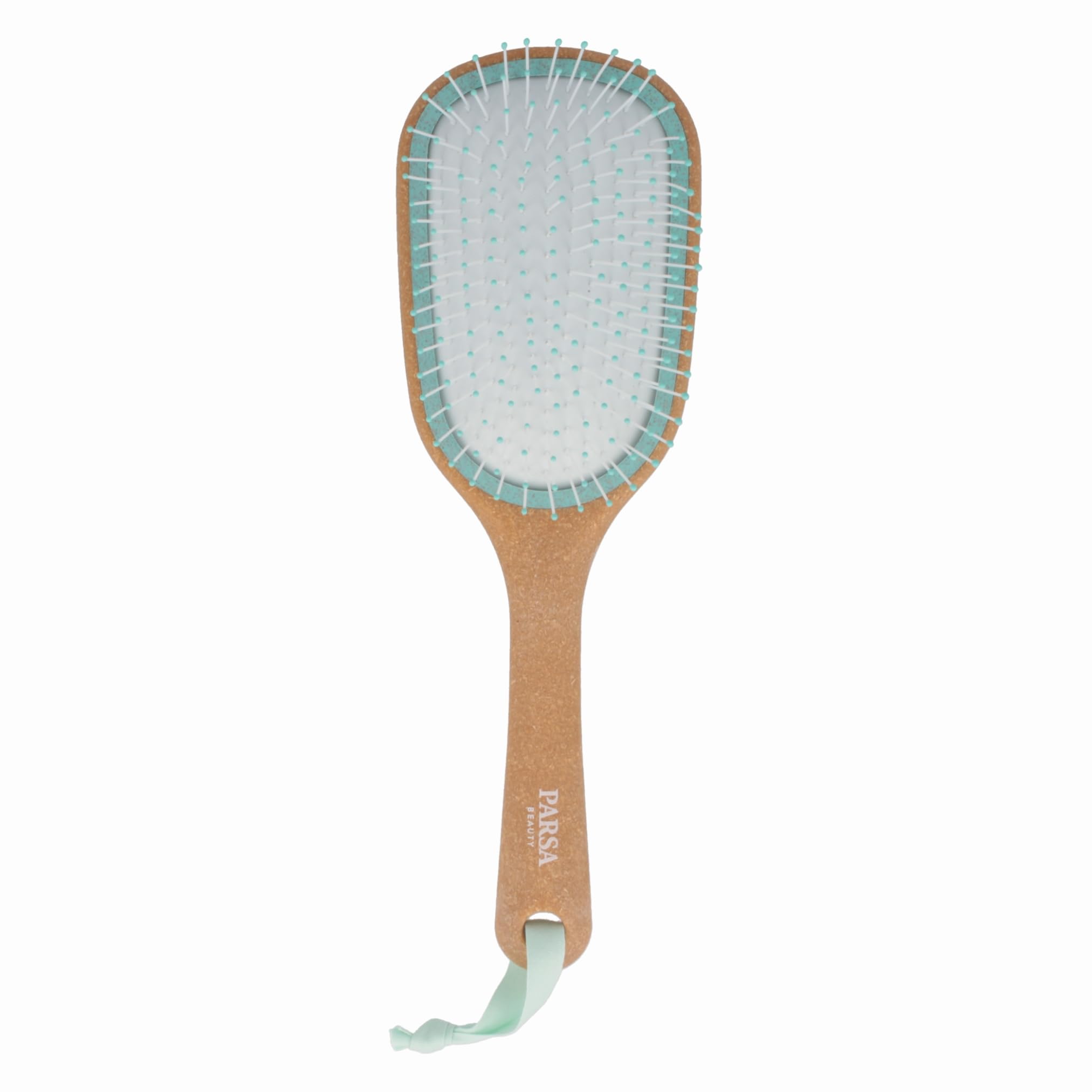 PARSA Beauty Nature Love Cork Hair Brush Large - Sustainable Wet & Dry Brush for Wet and Dry Hair - Hair Brush without Pulling with 70% Cork - Detangling Brush Hair Brushes