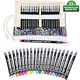 OOKU Watercolor Brush Pens - Acrylic Paint Set of