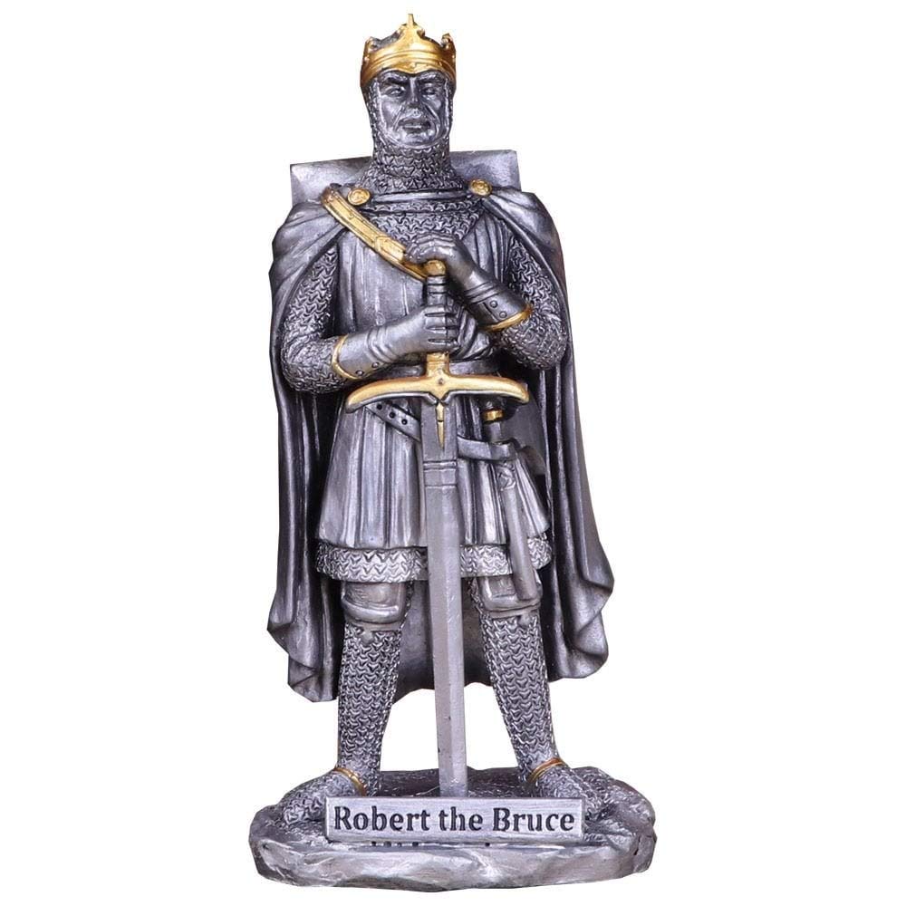 Nemesis Now Robert the Bruce Figurines, Silver, (Set of 6)