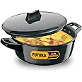 Hawkins/Futura Hard Anodised Cook and Serve Stewpot/Bowl, 3-Liter, 3.17 quarts, Black