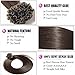 U Tip Human Hair Extensions 100 Strands Keratin Pre Bonded U/Nail Tip 100% Remy Real Human Hair Soft Silky Straight 18