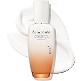 Sulwhasoo Essential Revitalizing Emulsion EX - Lightweight, fast-absorbing lotion that delivers 24-hour hydration while visibly soothing and supporting the skin barrier.