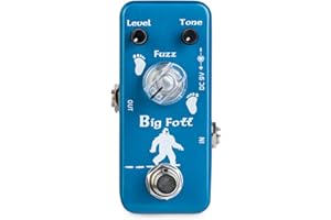 Movall MP-303 Big Fott Fuzz Guitar Effect Pedal Classic Mini Pedal with True Bypass
