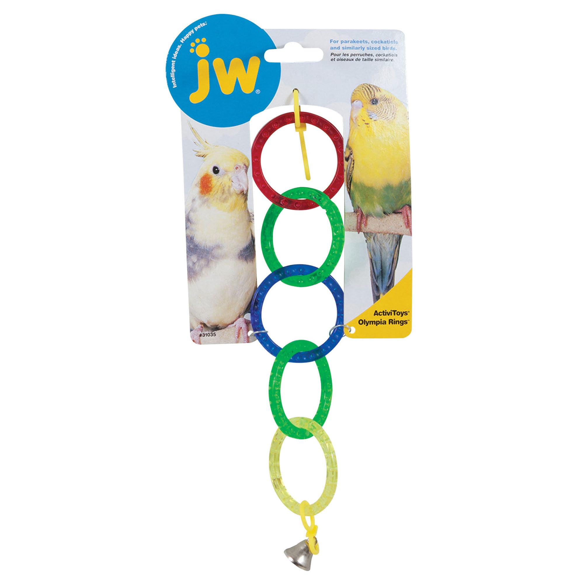 JW Bird Toy Olympia Rings