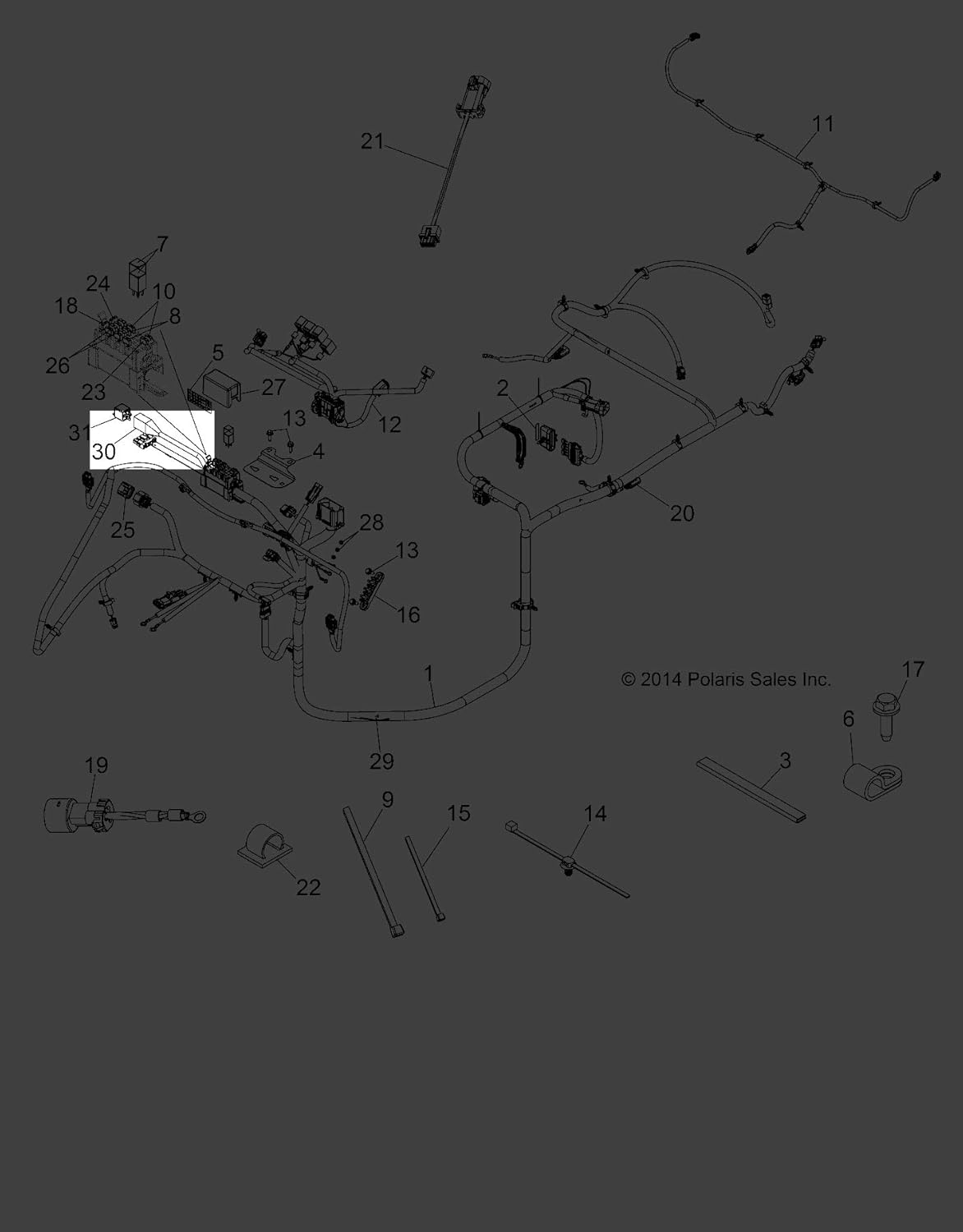 Amazon.com: Polaris 2012-2014 Ranger Evlev 4X4 Ranger Ev Midsizeintl Boot  Relay 48V 4013618 New Oem: Automotive
