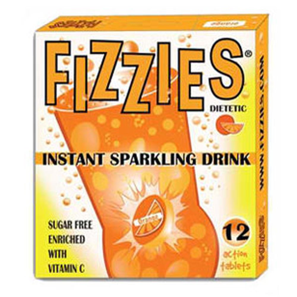 Orange Fizzies Candy Drink Tablets 1 Pack Grocery