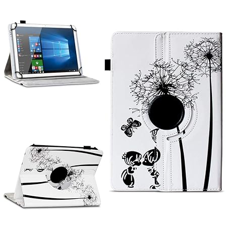 NAmobile Xido Z120 Z110 X111 X110 Tablet Tasche Schutzhülle hochwertiges Kunstleder Hülle Standfunktion 360° Drehbar Cover Un