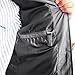 Linwnil Stainless Steel Keyring Security Belt Clip Key Chain,used in sports pants, clothes pockets,belt,Durable Multi-ring Key Holder (4)