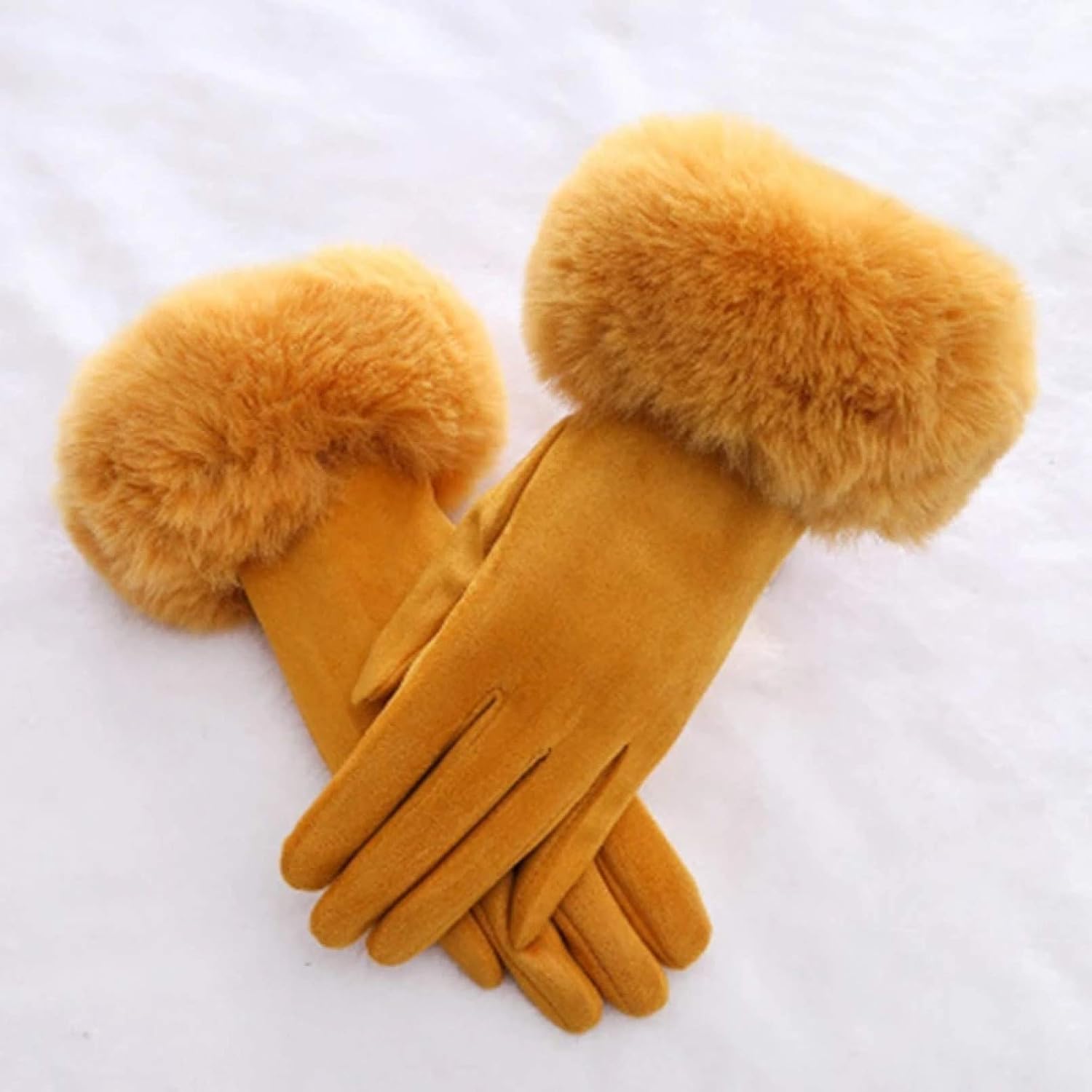 LUOXUEFEI Guantes Manoplas Pantalla Táctil Femenina Guante De