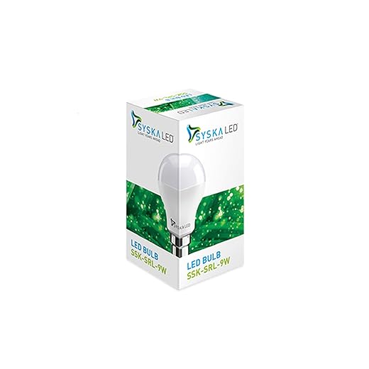 Syska SSK-SRL-9W B22 9-Watt LED Bulb
