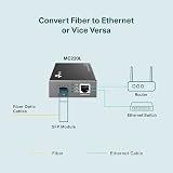 TP-Link MC220L Gigabit Ethernet Media Converter 1000M RJ45 Fiber UTP 5e view 4