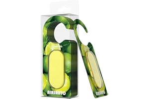 AIRSANTO Sachets for Drawers and Closets, Car Air Fresheners Hanging Long Lasting Essential Oil Sachets Bags Fresh Scents, Unique Drawers Sachets as Housewarming Gift for Men, Women (Pack of 6, Lemon)