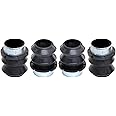 ACDelco 18K1169 Professional Front Disc Brake Caliper Rubber Bushing Kit with Seals