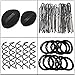 Healthcom 26 Pcs Hair Bun Crown Shapers Women Girls Maker Hair Braid Tool Perfect Hair Bun Making Styling Tools Set DIY Bun Maker Clip Curler Roller Tool Twist Donut Bun Hair Styling Accessories Kit
