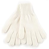 Embouro 100% Cashmere Gloves for Women, Jersey Knit Ultra Soft Women's Pure Cashmere Gloves for Winter