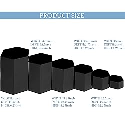 Jetec Hexagonal Jewelry Display Risers Hexagonal