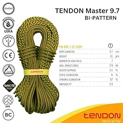 TENDON Master 9.7 Bicolor- UIAA Certified Dynamic