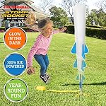 61whpezlgTL. SS150 Stomp-Rocket-The-Original-Jr-Glow-Rocket-Launcher-4-Foam-Rockets-and-Toy-Air-Rocket-Launcher-Glows-in-The-Dark-STEM-Gift-for-Boys-and-Girls-Ages-3-Years-and-Up-Great-for-Year-Round-Play