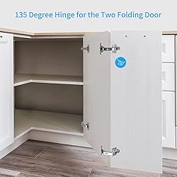 Chibery 2 Pack 135° Lazy Susan Corner