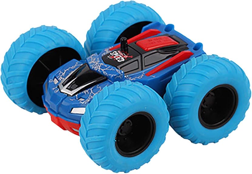 Lihkay Novel Pull Back Car ToysFantastic Double Sided Toys Car Rotate