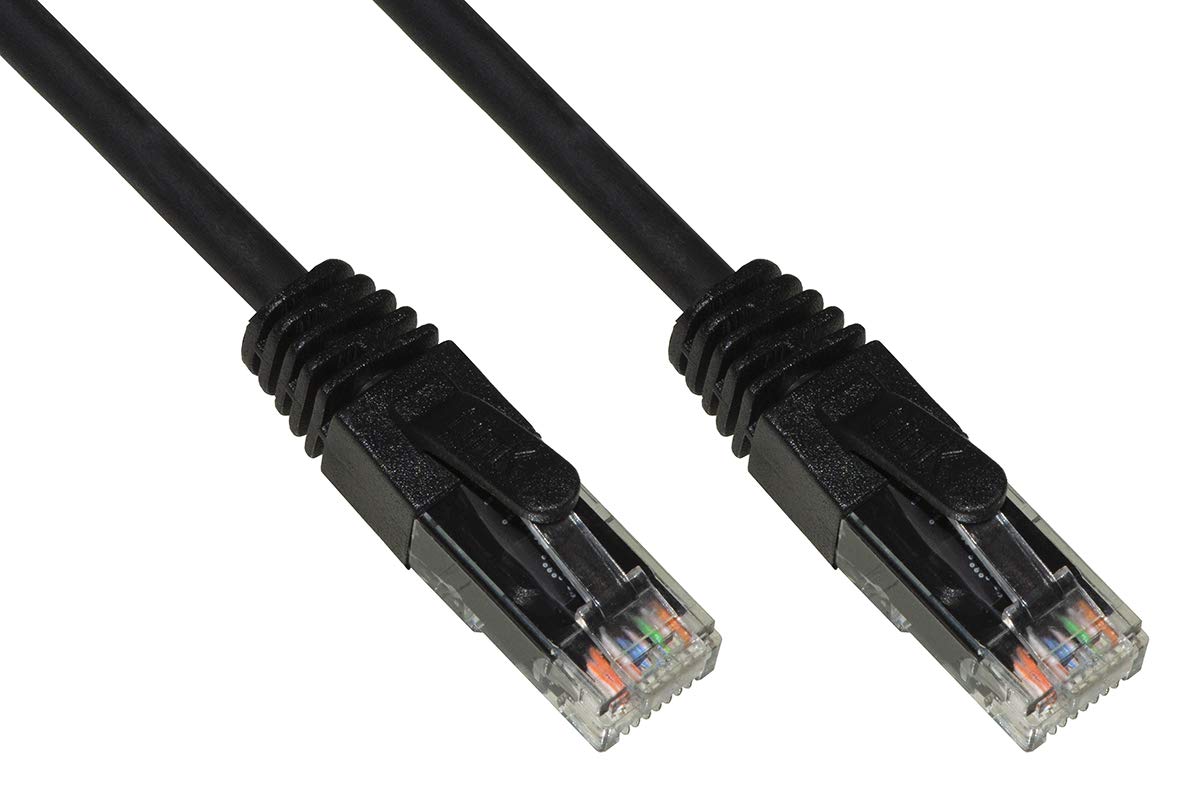 LINK Network Cable Category 6A Unshielded UTP AWG24 Black HALOGENFREE MT 1