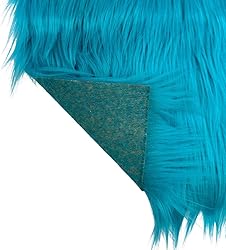 Ice Fabrics Faux Fur Fabric Squares - 20x20 Inches