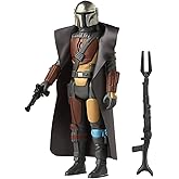STAR WARS Retro Collection The Mandalorian Toy 3.75-Inch-Scale Collectible Action Figure with Accessories, Toys for Kids Ages 4 and Up