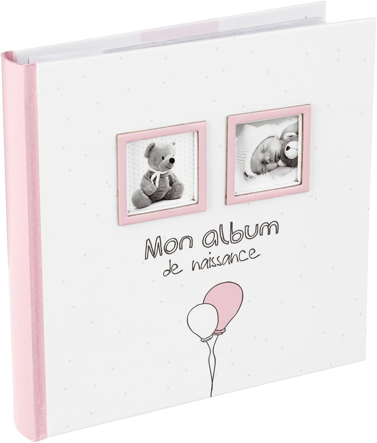 Album De Naissance Atmosphera Pour Garçon - Bleu 22,5x22,5 Cm - Mémoires Bébé