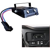 Gihdfer Towpower 8507111 Time-Delayed Electric Trailer Brake Controller,Brakeman IV Digital Brake Control, Control for 1 to 4