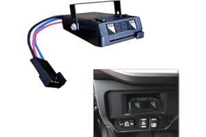 Gihdfer Towpower 8507111 Time-Delayed Electric Trailer Brake Controller,Brakeman IV Digital Brake Control, Control for 1 to 4