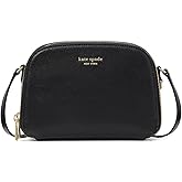 kate spade new york Devin Saffiano Leather Double Zip Dome Crossbody