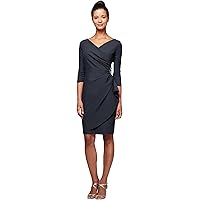 alex evenings women's short shift dress with embellished illusion detail Amazon.com: Alex Evenings Women's Short Shift Cocktail Dress with Embellished  Illusion Detail, Wedding Guest (Petite and Regular Sizes), Aubergine Peite,  4P : Clothing, Shoes & Jewelry