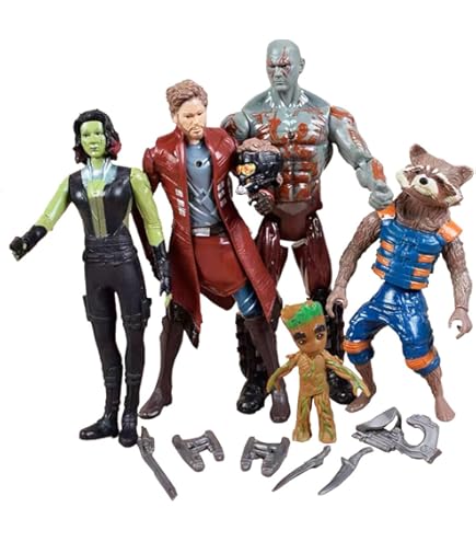 アメコミ MARVEL GUARDIANS OF THE GALAXY SET Amazon.com: Marvel Legends Guardians of The Galaxy 6 Inch