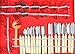 eoocvt Culinary Carving Tool Set Fruit Vegetable Food Garnishing / Cutting / Slicing Garnish Tools Kit (80 pcs)