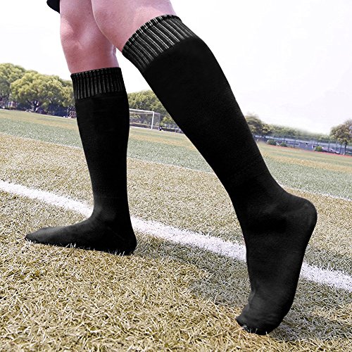 image for HAPYCEO Womens Football Socks Team Sports Long Tube Baseball Softball 