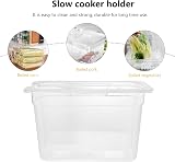 HEMOTON 6L Slow Cooker Container for Sous Vide Cooking & Food Storage view 5