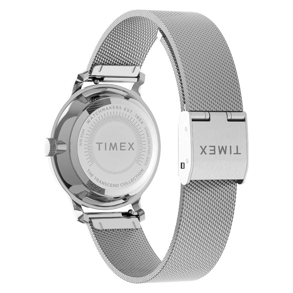 Timex Transcend 34mm Women’s Analog Watch | Stylish Modern Design