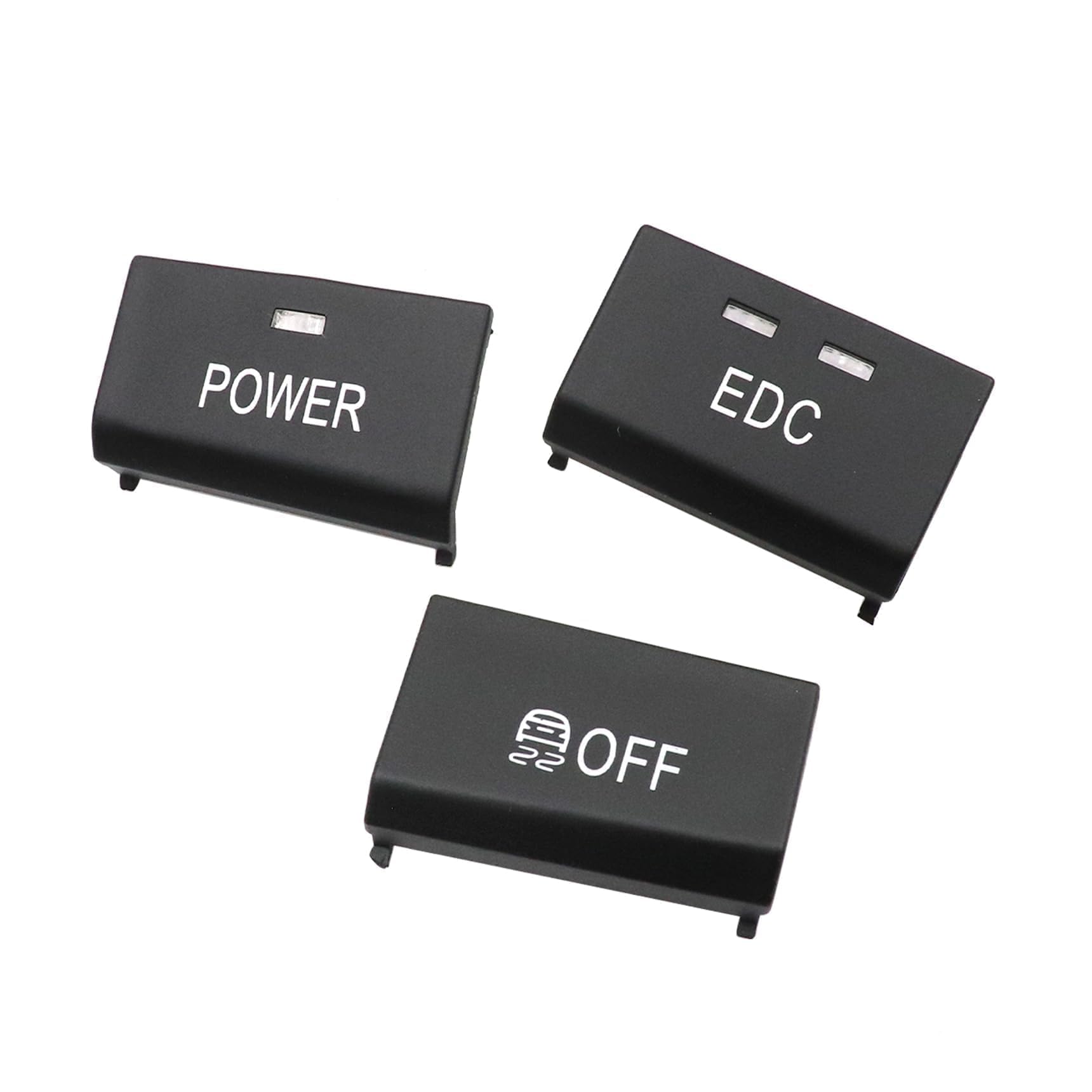 Photo 1 of ATUOTPO 3Pcs Center Console Switch Button Cap 61317841136 Fit for BMW E90 E92 E93 M3 2008-2013