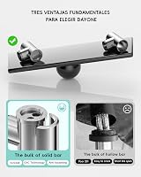 DAYONE Black Pull Down Kitchen Tap Dual Spout 360° Swivel SUS304 G1/2 UK view 5