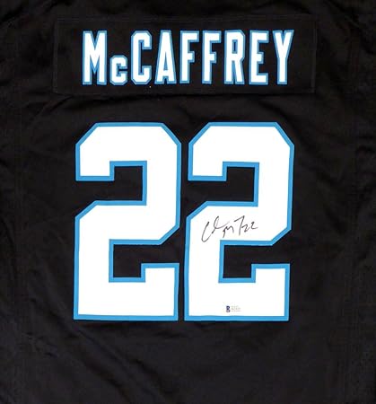 blue mccaffrey jersey