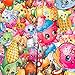 Shopkins Girls' Poppy Corn Strawberry Kiss Leggings Size 6